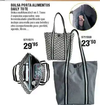 Optimus Bolsa porta alimentos daily tote oferta