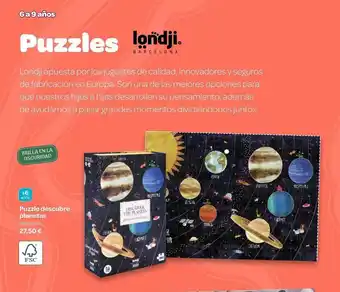 Dideco Puzzle descubre planetas oferta