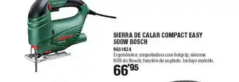 Optimus Sierra de calar compact easy 500w bosch oferta
