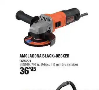 Optimus Amoladora black+decker oferta