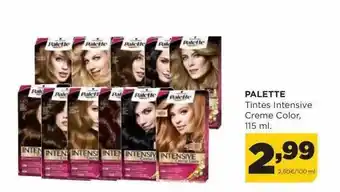 Alimerka Palette tintes intensive creme color oferta