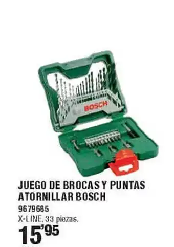 Optimus Juego de brocas y puntas atornillador bosch oferta