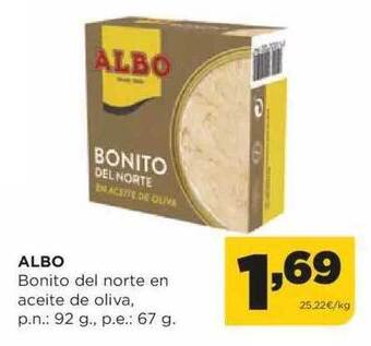 Alimerka Albo bonito del norte en aceite de oliva oferta