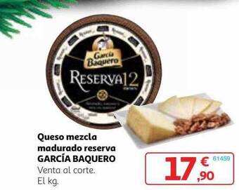 Alcampo Queso mezcla madurado reserva garcía baquero oferta