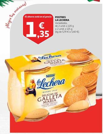 Alcampo Postres la lechera oferta