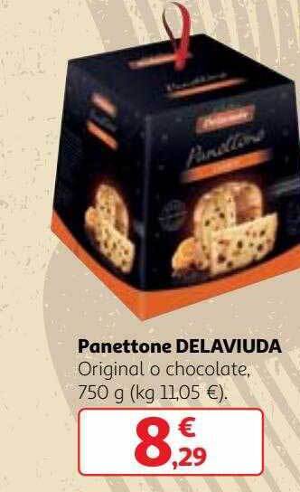 Alcampo Panettone delaviuda oferta