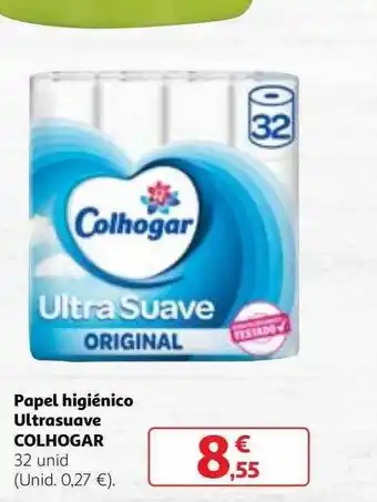 Alcampo Papel higiénico ultrasuave colhogar oferta