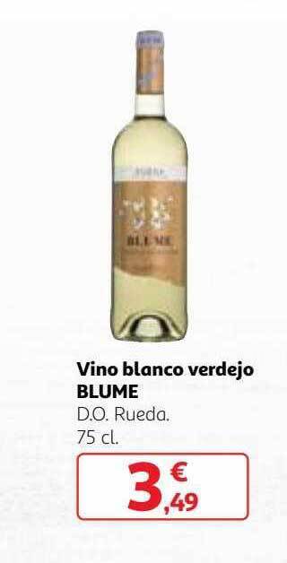 Alcampo Vino blanco verdejo blume oferta