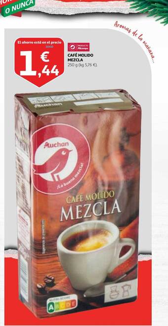 Alcampo Café molido mezcla oferta