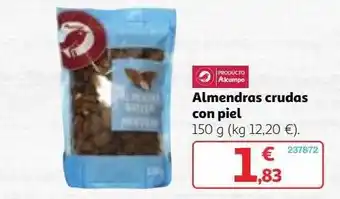 Alcampo Almendras crudas con piel oferta