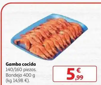 Alcampo Gamba cocida oferta