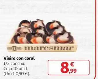 Alcampo Vieira con coral oferta