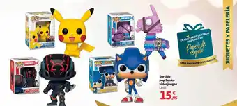 Alcampo Surtido pop funko videojuegos oferta