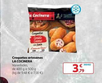 Alcampo Croquetas artesanas la cocinera oferta