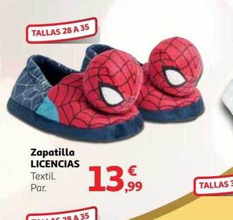 Alcampo Zapatilla licencias oferta