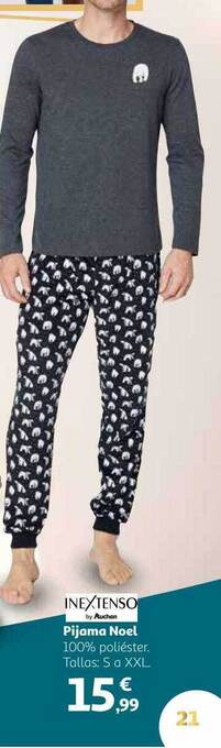 Alcampo Inextenso pijama noel oferta