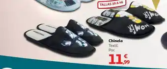 Alcampo Chilena textil oferta