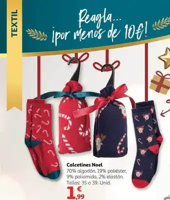 Alcampo Calcetines noel oferta