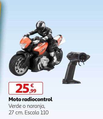 Alcampo Moto radiocontrol oferta