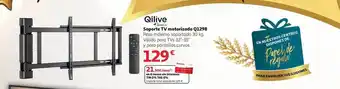 Alcampo Qilive soporte tv motorizado q1298 oferta