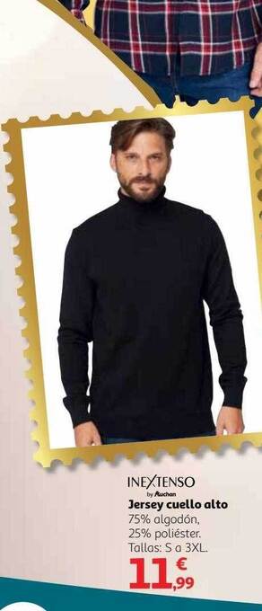 Alcampo Inextenso jersey cuello alto oferta