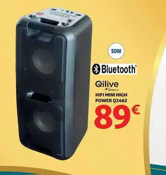 Alcampo Qilive hifi mini high power q1462 oferta