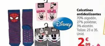 Alcampo Calcetines antideslizantes disney oferta