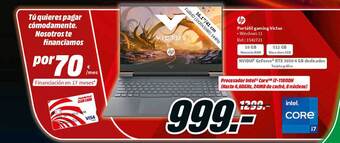 MediaMarkt Hp portátil gaming victus oferta