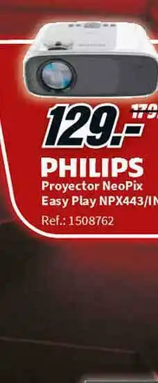 Philips proyector neopix easy play npx443 in