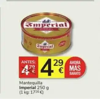 Consum Mantequilla imperial oferta
