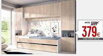 Atrapamuebles Cama puente 303 cm oferta