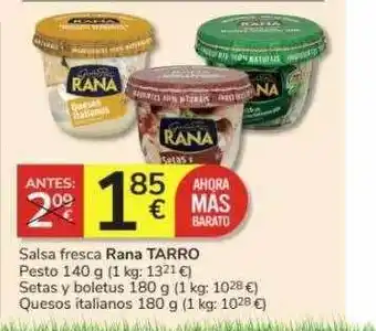 Consum Salsa fresca rana tarro oferta