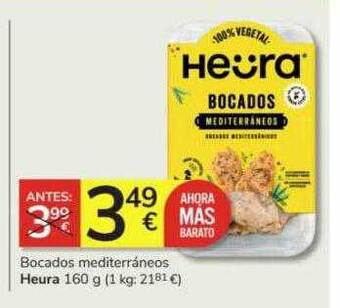 Consum Bocados mediterráneos heura oferta