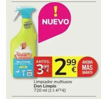 Consum Limpiador multiusos don limpio oferta