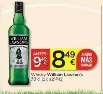 Consum Whisky william lawson's oferta