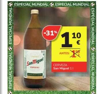 Consum Cerveza san miguel oferta