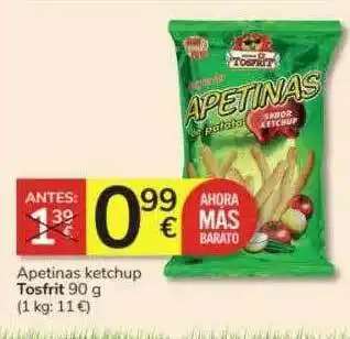 Consum Apetinas ketchup tosfrit oferta
