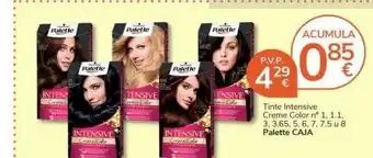 Consum Tinte intensive creme color n° 1.1.1 3.3.65. 5. 6. 7. 7.5 u 8 palette oferta