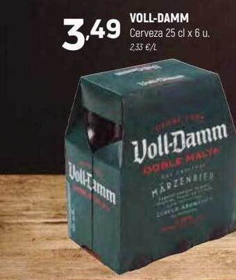 Coviran Voll-damm cerveza oferta