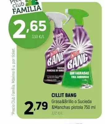 Coviran Cillit bang grasa&brillo o sucieda & manchas pistola oferta