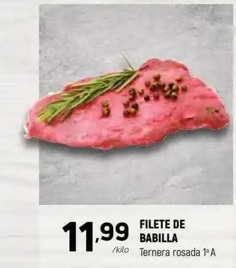 Coviran Filete de babilla ternera rosada 1aa oferta