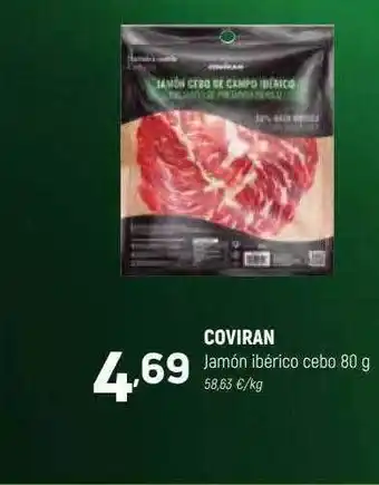 Coviran Coviran jamón ibérico cebo oferta