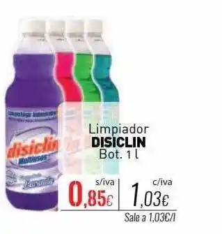 Cuevas Cash Limpiador disiclin oferta