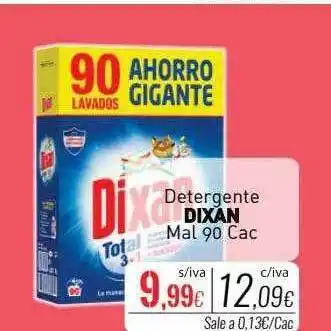 Cuevas Cash Detergente dixan mal 90 cac oferta