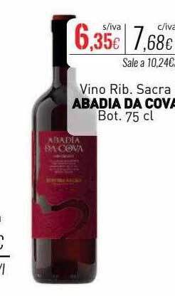Cuevas Cash Vino rib sacra abadia da cova oferta
