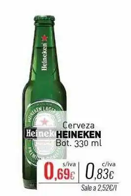 Cuevas Cash Cerveza heineken oferta