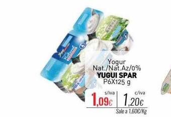 Cuevas Cash Yogur nat nat az 0% yugui spar oferta
