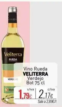 Cuevas Cash Vino rueda veliterra verdejo oferta