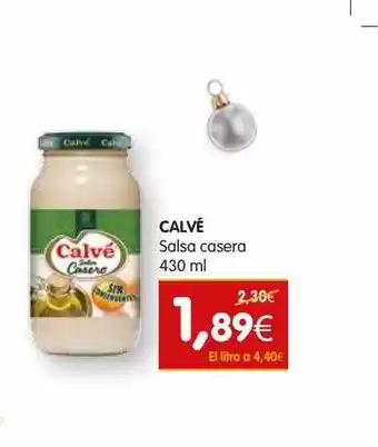 Dicost Calvé salsa casera oferta