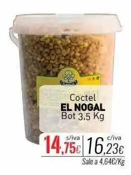 Cuevas Cash Coctel el nogal oferta